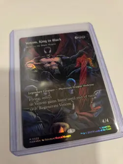 Venom, King in Black (Borderless Foil) MTG Marvel's Spider-Man - Image 2