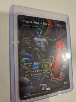 Venom, King in Black (Borderless Foil) MTG Marvel's Spider-Man - Image 3