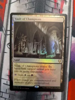Vault of Champions FOIL | Commander Legends | NM | Magic the Gathering - Image 1