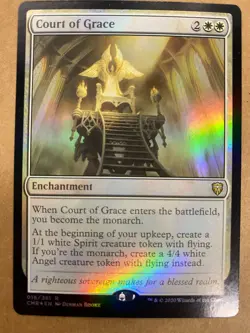 MTG 1x FOIL Court of Grace # 16 Commander Legends Magic the Gathering x1 NM - Image 1