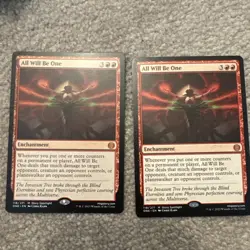 X2 Magic the Gathering All Will Be One (118/530) Phyrexia All Will Be One nm - Image 1