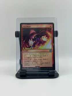 MTG, Fire Magic FOIL 136 NM Final Fantasy Foil - Image 1
