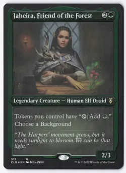 Jaheira, Friend of the Forest (Foil Etched) R Commander Legends: Battle for Bald - Image 1