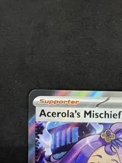 Acerola's Mischief 165/132 Pokemon Mega Evolution Full Art NM! - Image 3