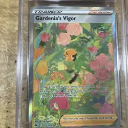 GARDENIA'S VIGOR Crown Zenith Holo Trainer Gallery #GG61 CGC 10 Pristine Pokemon - Image 3