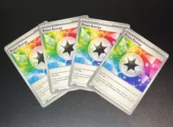 4x Prism Energy 086/086 x4 - Black Bolt - Pokemon Playset NM - Image 1