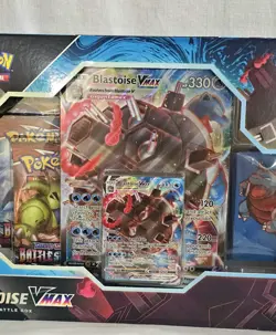 *NEW/SEALED* Pokemon TCG Blastoise VMAX Battle Box - Image 4