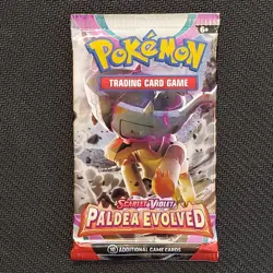 Paldea Evolved - Scarlet & Violet - Pokemon Booster Pack - New - Lot #230 - Image 1