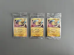 3 x Pokemon TCG Zapdos 070/182 Destined Rivals Gamestop Stamped Promo - SEALED - Image 1