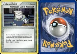 Pokemon Professor Oaks Research 80/101 Dragon Frontiers Holo Stamped Uncommon - Image 1