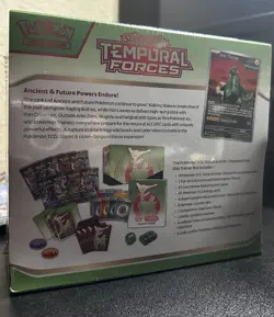 Pokemon TCG: Temporal Forces Elite Trainer Box ETB Iron Leaves SV05 New Sealed - Image 2