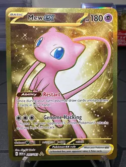 Mew EX 205/165 Hyper Rare Full Art Scarlet & Violet Pokemon 151 English - Image 1