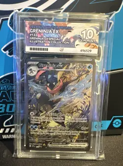 Pokemon TCG Greninja Ex SVP 132 Shrouded Fable Promo ACE 10 Gem Mint - Image 1