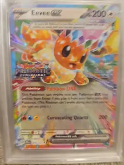 EEVEE ex-SURPRISE BOX EXCLUSIVE-2025 POKEMON PRE EN # 075-GRADED PSA GEM MT 10 - Image 2