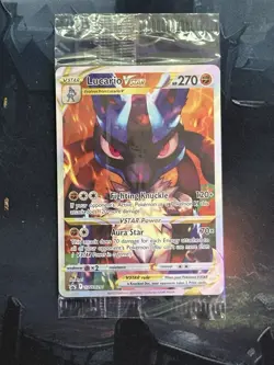 Pokemon TCG Lucario VSTAR SWSH291 Crown Zenith Promo Factory Sealed - Image 1