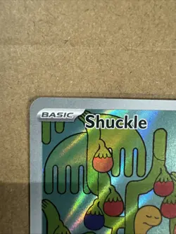 2025 Pokemon Mega Evolution Shuckle Illus Rare 136/132 - Image 3