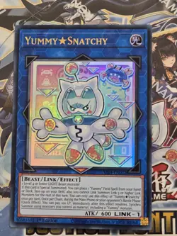 Yummy☆Snatchy - JUSH-EN022 - 1st Edition - Ultra Rare - M/NM - Yu-Gi-Oh! (Eu) - Image 1