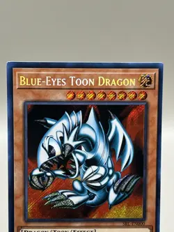 YUGIOH Blue-Eyes Toon Dragon SRL-EN000 SECRET RARE NEAR MINT - Image 2