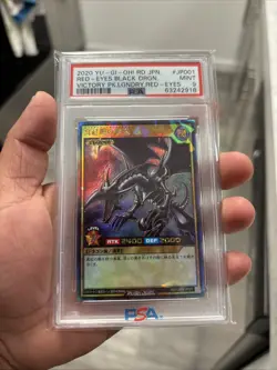 2020 YUGIOH JAPANESE RUSH DUEL RED EYES BLACK DRAGON VICTORY PSA 10 - Image 1