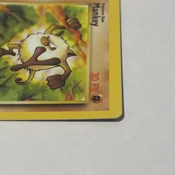 Mankey Pokemon Card Italian 1st Edition Jungle Set 55/64 - Image 4