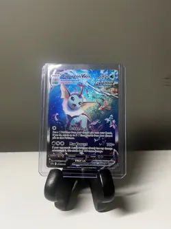 Vaporeon VMax SWSH182 Ultra Rare Promo Full Art Pokemon TCG Card 2021 Holo Foil - Image 1