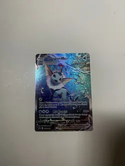 Vaporeon VMax SWSH182 Ultra Rare Promo Full Art Pokemon TCG Card 2021 Holo Foil - Image 2