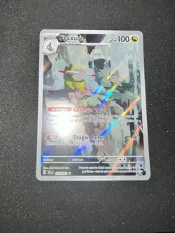 Pokemon Card Fraxure 077/064 Shrouded Fable Illustration Rare Near Mint - Image 1