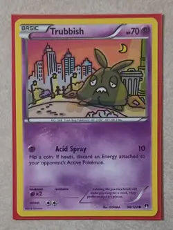 Trubbish 56/122 Pokemon Trading Card Game Breakpoint Regular - Image 1