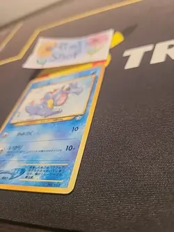 Totodile Pokemon TCG Japanese Neo Genesis Card #158 Heavily Mp - Image 5