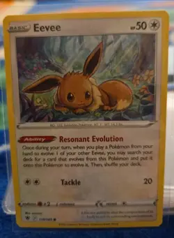 Eevee - 119/189 - Reverse Holo Astral Radiance Set - Pokemon Card - NM - Image 1