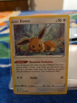 Eevee - 119/189 - Reverse Holo Astral Radiance Set - Pokemon Card - NM - Image 3