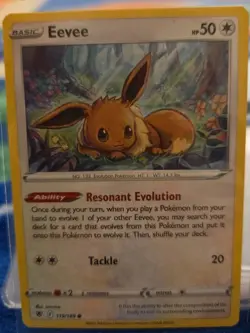 Eevee - 119/189 - Reverse Holo Astral Radiance Set - Pokemon Card - NM - Image 1