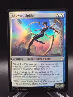 MTG Universes Beyond: Spider-man Skyward Spider Foil 0146 NM - Image 1