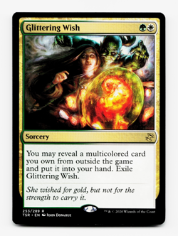 Glittering Wish [Time Spiral Remastered] MTG Magic 🌳⚪ - Image 1