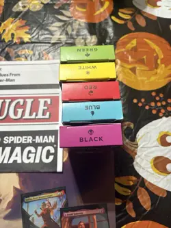 Spider-Man Magic the Gathering Welcome Deck Set Plus Extras Comic Promo MTG - Image 2