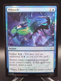 Whoosh! (Foil) - 0048 - Marvel's Spider-Man - MTG - NM/M - English - Image 1