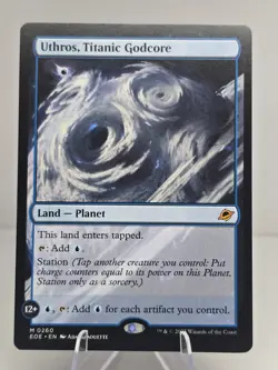 MTG - Uthros, Titanic Godcore - Edge of Eternities - EOE - #260 NM - Image 1