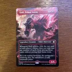 Etali, Primal Storm (Borderless) #329 (NM) Foundations FDN Magic MTG - Image 1