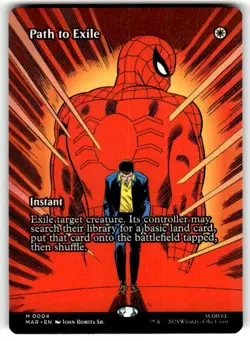 Path to Exile (Borderless) M Marvel Universe Eternal-Legal 4 NM MTG - Image 1
