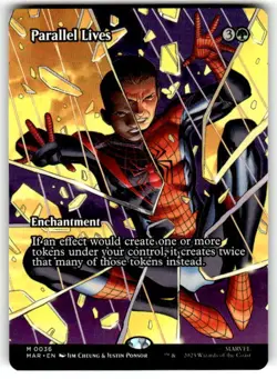 Parallel Lives (Borderless) M Marvel Eternal-Legal 36 NM MTG - Image 1