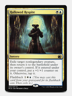 Hallowed Respite [Innistrad: Midnight Hunt] MTG Magic ⚪💧 - Image 1
