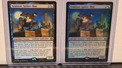 MTG Spider-Man - Symbiote Spider-Man #156 (2) Rare Cards [1 Regular / 1 Foil] - Image 1