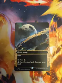 MTG Strip Mine BORDERLESS 0040 EOS Reg - Image 1