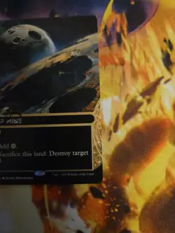 MTG Strip Mine BORDERLESS 0040 EOS Reg - Image 4