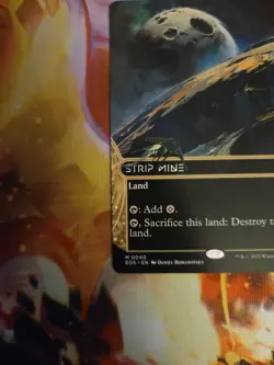 MTG Strip Mine BORDERLESS 0040 EOS Reg - Image 5