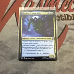 MTG Prowler, Clawed Thief Marvel's Spider-Man Regular #0138 - Image 1