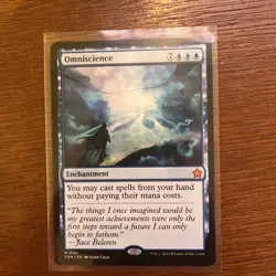 Magic MTG Omniscience FDN 0161 Regular Mythic - NM condition - Image 1