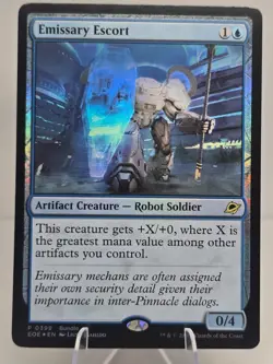 MTG - Emissary Escort - Edge of Eternities - EOE - #399 NM FOIL - Image 1