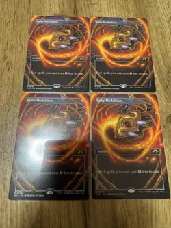 Mtg Mh3 Ruby'S Big Medal Borderless English Set Of 4 - Image 1