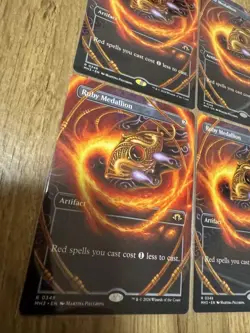 Mtg Mh3 Ruby'S Big Medal Borderless English Set Of 4 - Image 2